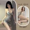 Sex lingerie stepmother hip skirt passion small breasts sexy pajamas pure temptation bed flirting no-take-off