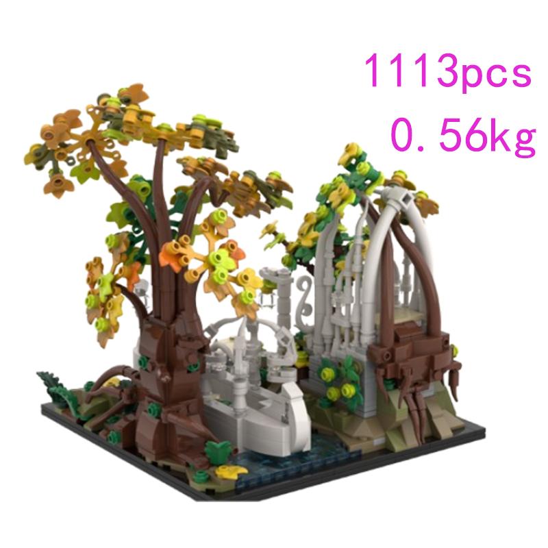 Товар MOC-230249 225130 DIY Конструктор из Мелких Деталей Головоломка Игрушка Модель Подарочный Набор Украшение