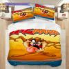 Taz'S Reckless Barber Shop Premium Clippers Sharp Blades Bedding 1 Duvet Cover 2 Pillowcase Without Core Soft And Comfortable