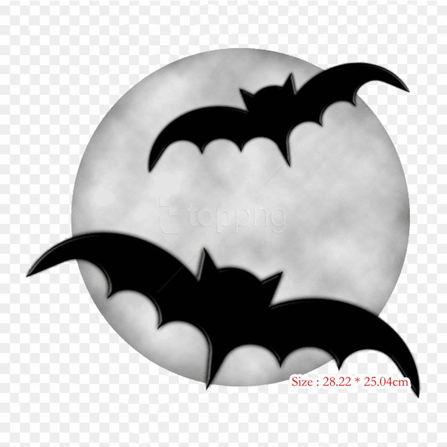 Летучая мышь Хэллоуин Искусство Летучая мышь Line Art Утюг на теплопередаче Печать Виниловые нашивки Наклейка для одежды DIY Аппликации Моющиеся нашивки