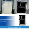 Для Volkswagen Passat B5 2001-2005 Аксессуары Глянцевый Черный Пластик Салон Автомобиля Панель Рычага Переключения Передач и Подстаканника Накладка Наклейка