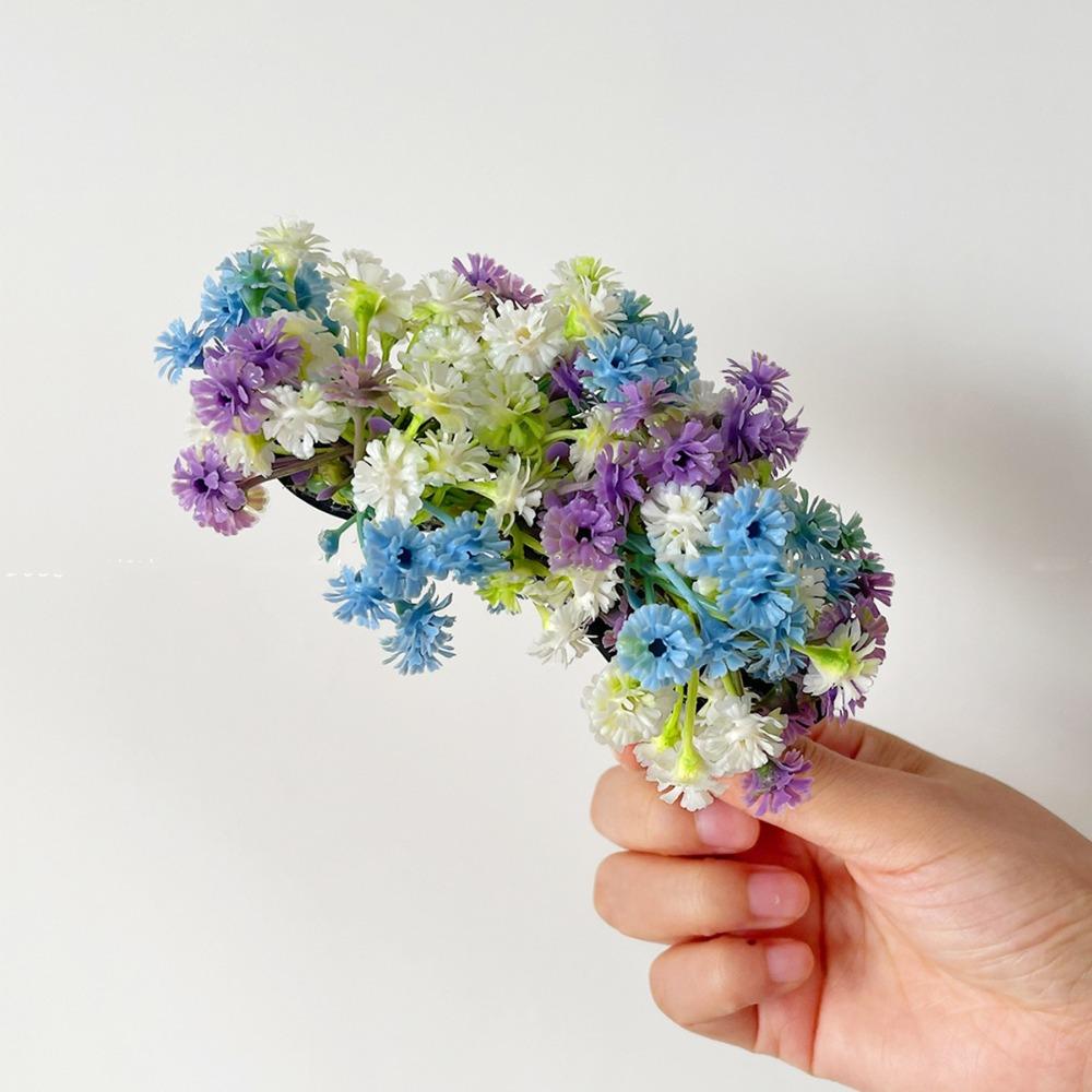 Bohemian Starry Sky Flower Hair Clip Sweet Thai Hairpin Headwear Floral Side Clip Female