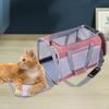 Cat Carrier Bag Airline Approved Ventilated Zipper Closure Small Dog Carrying Handbag