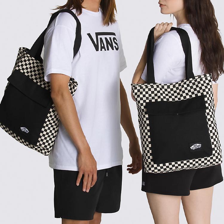 Vans Модный тренд Сумка-тоут из парусины на молнии Сумки-тоут унисекс VN0A7YT7Y28