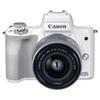 Беззеркальная камера Canon EOS Kiss M2 стандартный комплект зум-объектива белый однообъективный KISSM2WH-1545