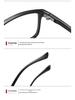 Unisex Imitation Wood Grain TR90 Lightweight Myopia Eyeglasses 18215 - Fashionable and Durable Frame