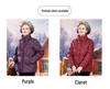 Винтажная красная пуховая куртка в китайском стиле для женщин среднего и пожилого возраста, теплая зимняя куртка на утином пуху