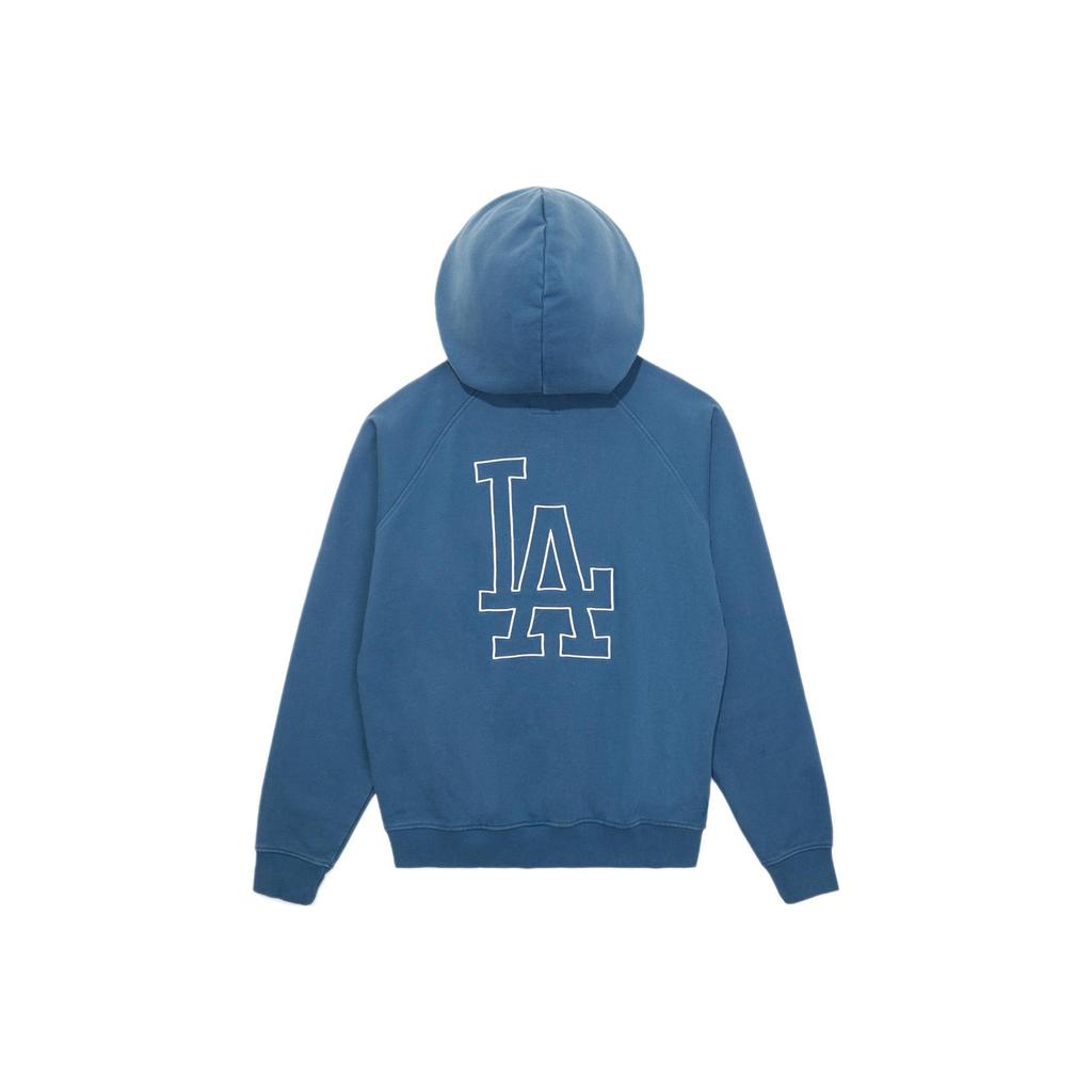 New Era FW25 Серия MLB Los Angeles Dodgers Свитшот с круглым вырезом Простой пуловер Флис Вышивка логотипа Повседневный свитшот с длинным рукавом Унисекс свитшот 14860815