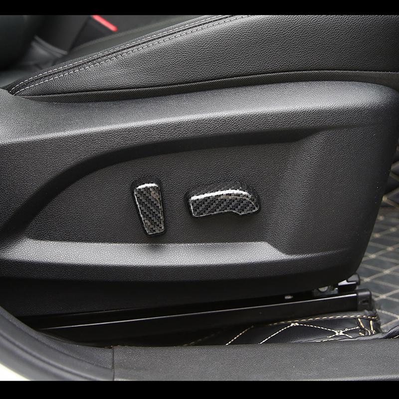 ABS Chrome For Renault Koleos 2017 2018 Accessories Car Seat Adjustment Switch Decoration Cover Trim Sticker Car Styling