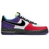 Nike Мужские кроссовки Air Force 1 07 LV8 What The LA, разноцветные, белые, черные CT1117-100