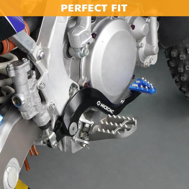 NICECNC For Yamaha WR250F 2020-2023 Forged Brake Pedal Lever & Gear Shift Shifter Lever YZ250F 2014-2023 YZ250FX 2016-2023