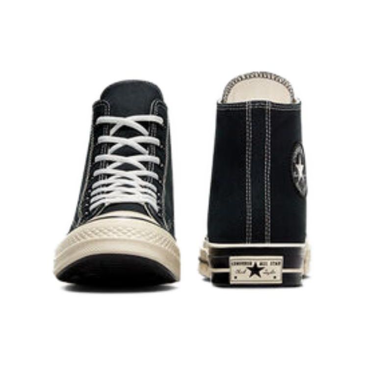 Converse Chuck Taylor All Star Повседневные Универсальные Прочные Дышащие Полувысокие Холщовые Кроссовки Унисекс Черные A06606C