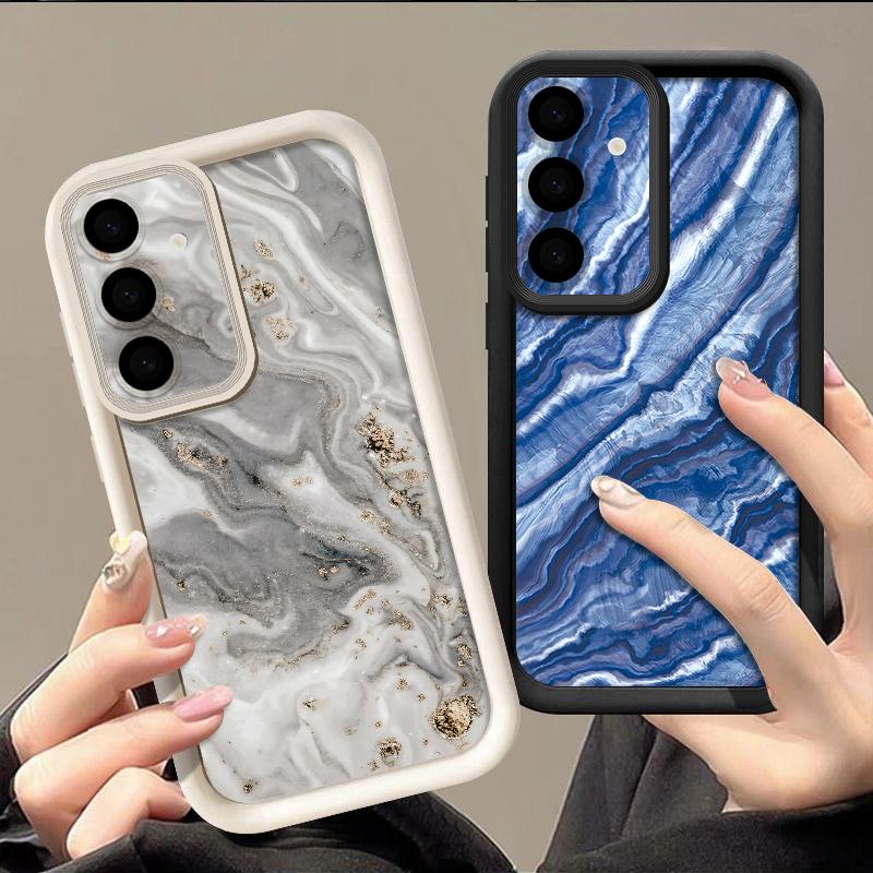 Красочный Мраморный Чехол Для Samsung A18 A57 A37 A27 A17 A56 A36 A26 A16 A55 A54 5G S21 S22 S23 S24 S25 FE S26 Ultra Ударопрочный Бампер