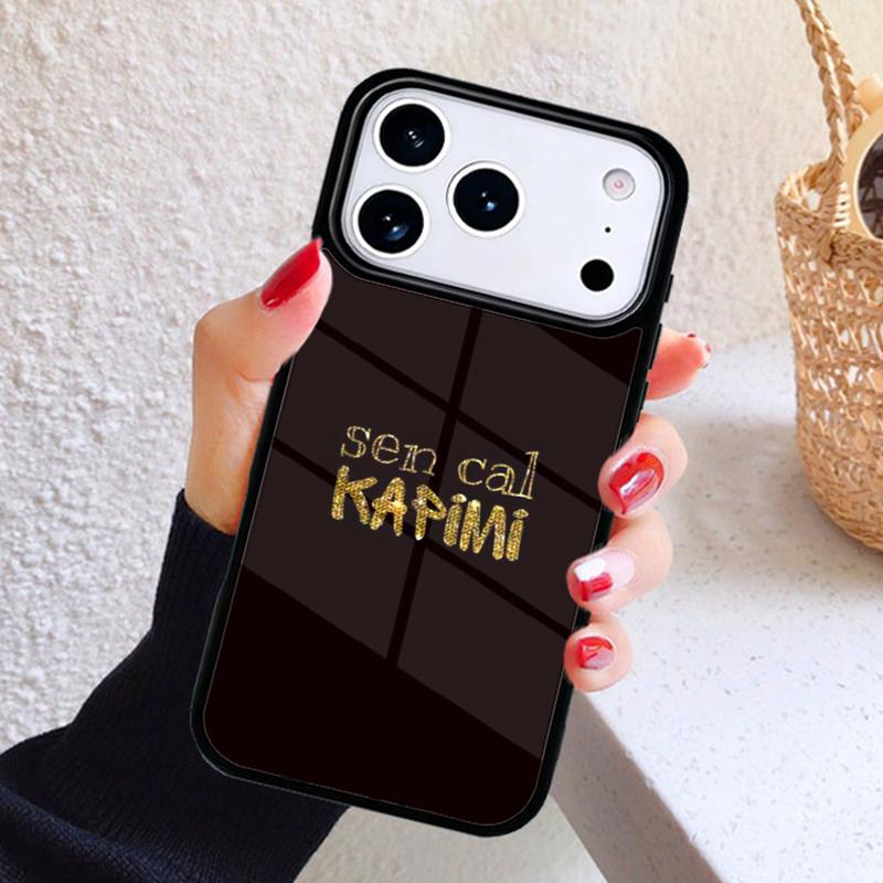 TV Sen Cal Kapimi soft Phone Case For iPhone 17 Air 16 15 14 13 12 11 Pro Max Plus