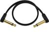 Плоский патч-кабель D'Addario PW-FPRR-01 (30см ДЛ) (Экранированный кабель)