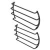 Car Speaker Grille 4‑Bar Iron Antioxidant Rustproof Welded Loudspeaker Guard Protector Universal for Subwoofer Subwoofer Cover