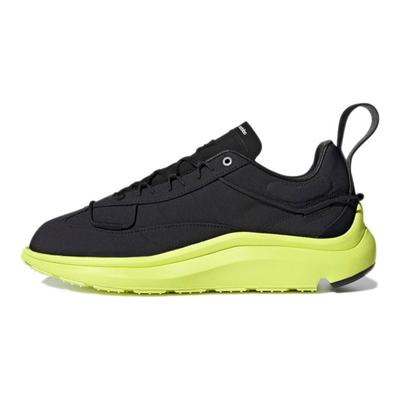 Y-3 Shiku Run Black Frozen Yellow Кроссовки унисекс Назад GZ9139