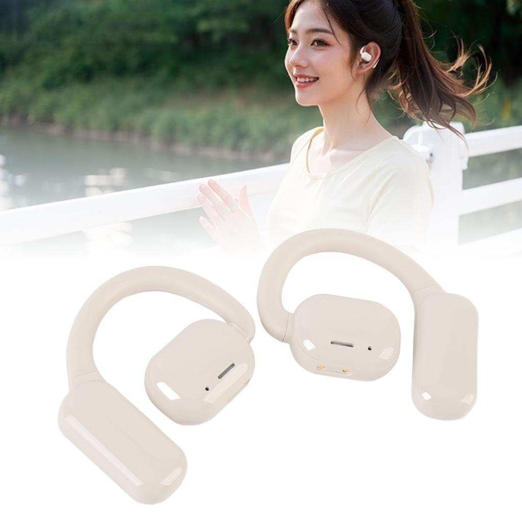 Wireless Earphones,   5.3 Stereo Sound IPX4 Water Resistant Comfort Fit 6 Hours   with Smart Touch Control, for Running, Cycling, Work