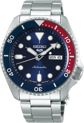 5 SPORTS SKX Sports Style Automatic Mechanical Distribution Limited Model Watch Five Sports SRPD53 Blue x Red [Seiko] Мужские [Товар]