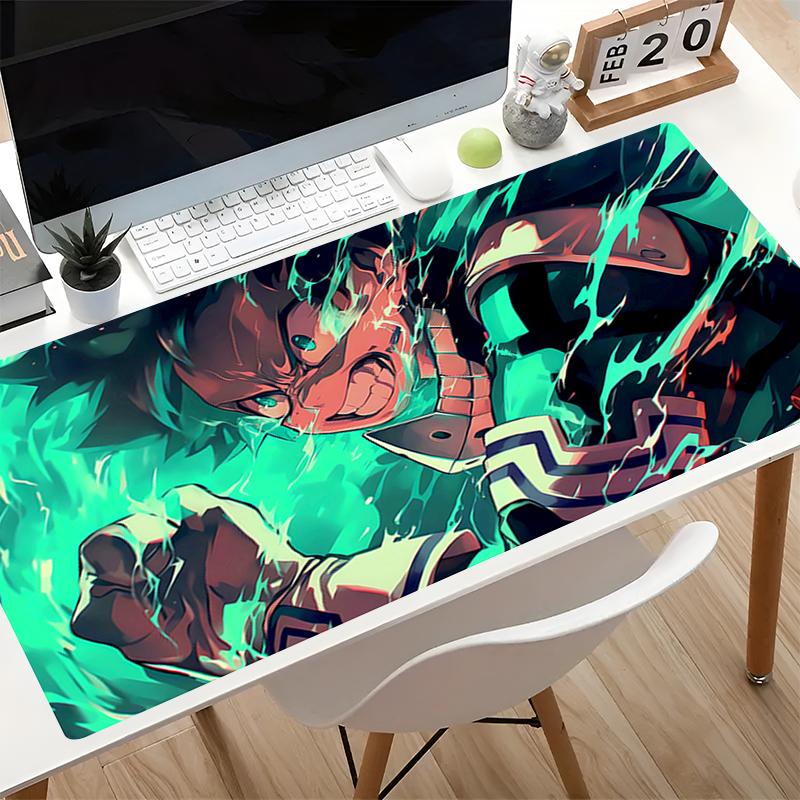 Mouse Pad My Hero A-academia Japanese Anime Desk Mat Gamer Carpet XXL Mouse Mat Non-Slip Gaming Computer Mousepads For Best Gift