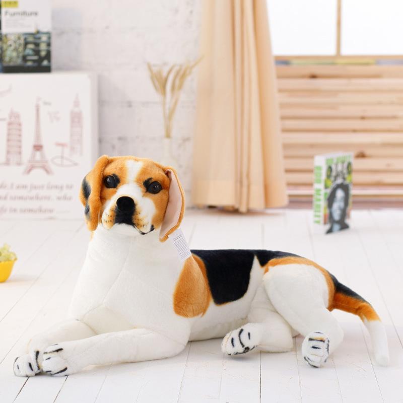 Simulation Dog Miguel Doll Plush Toy Big Wolf Dog Doll Standing Dog Lying Dog Ornament Doll