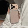 Роскошный чехол для телефона с блестками IPhone 15 16 17 Pro Max Ins Эстетичный Полностью закрывающий Акриловый корпус с дизайном