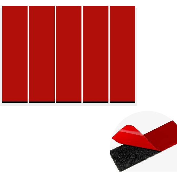 10 PCS Double Sided Adhesive License Plate Pads, Car Tag Foam Pads Easy to Peel Sticky Tape with Strong Adhesive, Heavy Duty Double Sided Mounting