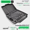 Напольные коврики из ТПЭ с рисунком под карбон для Denza Z9 GT - Декор и защита салона