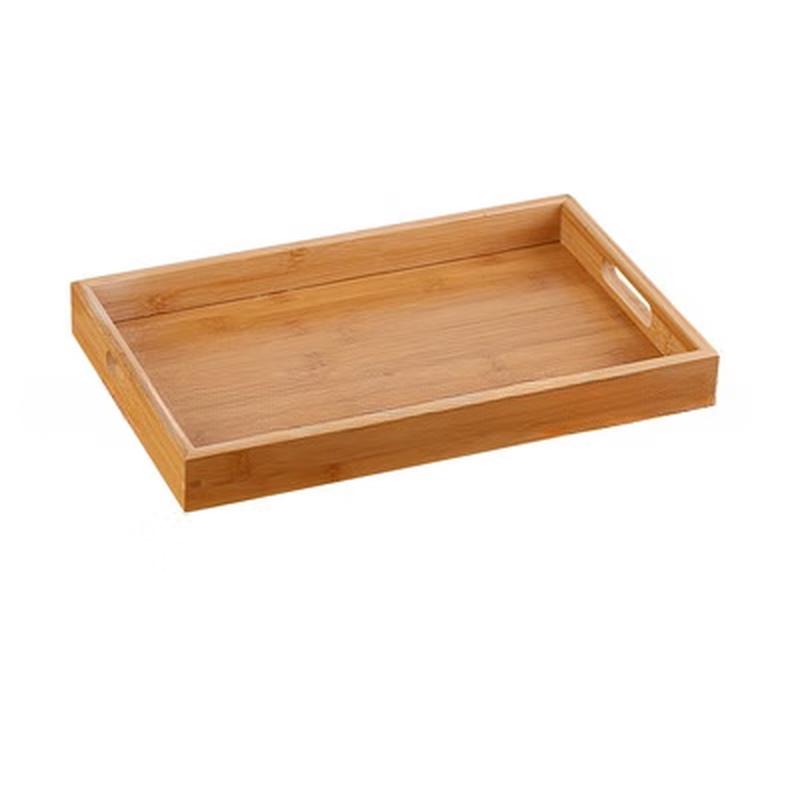 Bamboo Wood Rectangular Serving & Tea Tray