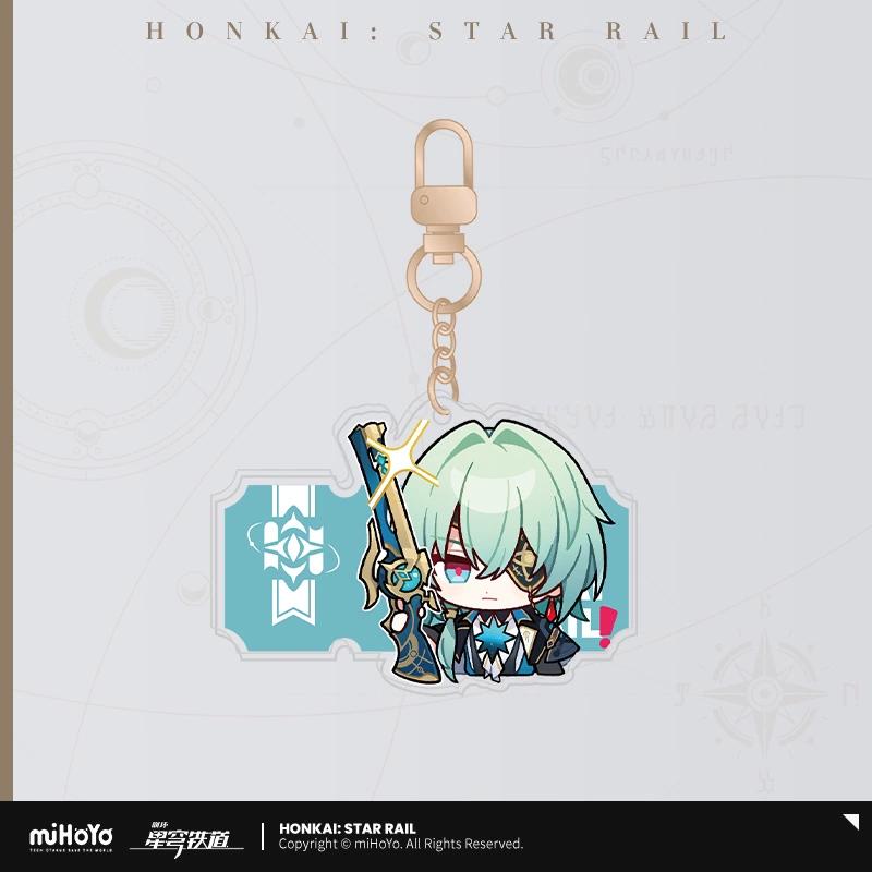 Sunsyea Официальный мерч Honkai Star Rail miHoYo Оригинальный Аутентичный Серия PMZLG Брелок Значок Phainon