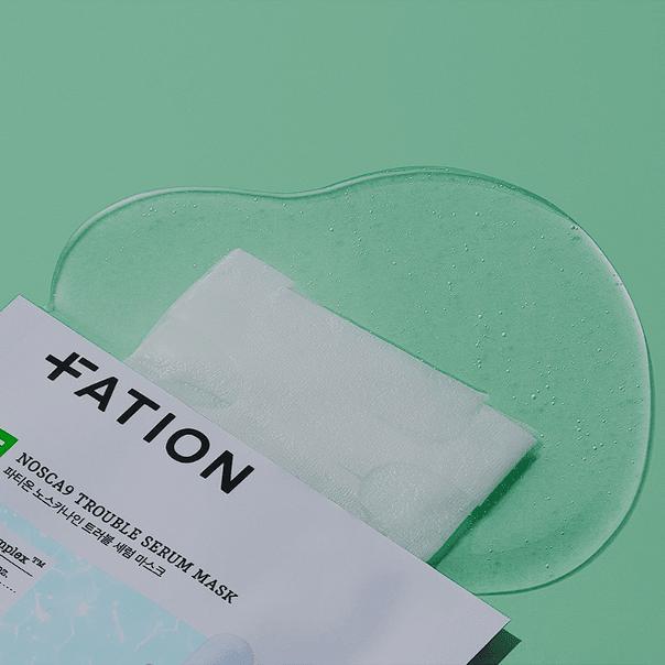 FATION Nosca9 Trouble Serum Mask 25мл*10шт