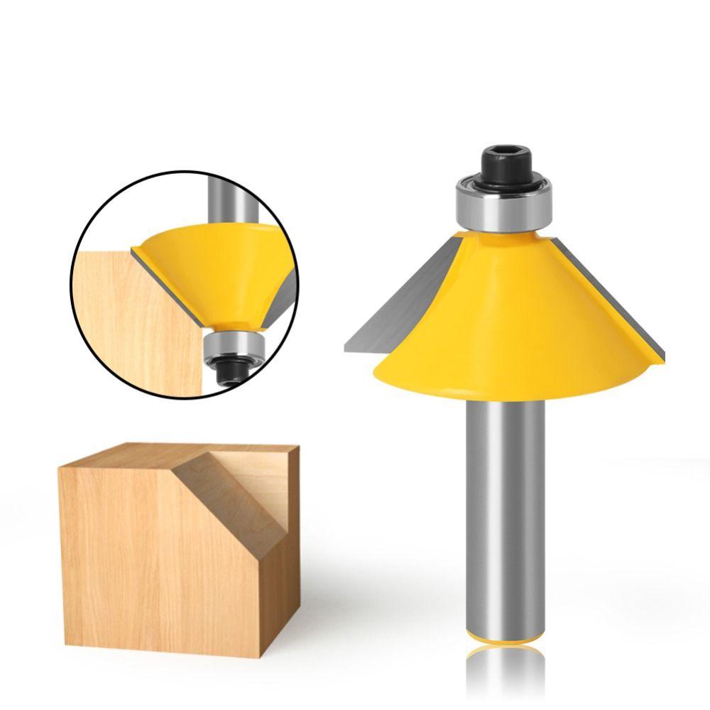 Carbide Milling Cutter 8mm Shank Wood Carving High Efficiency Slotting Cutter  Woodworking Tools