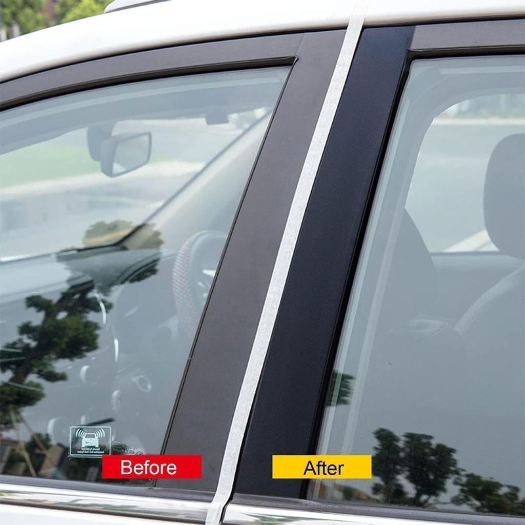 Plastic Parts Crystal Coating, Crystal Coating Plastic Parts,Anti-scratch Hydrophobic Polish,Nano Coating Agent with Sponge,Long-lasting Protection