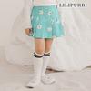 Lilypuri Flower Wrap Skirt  Green 