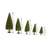 Building Model Dollhouse Ornament Christmas Tree Pine Tree Model Tower Pine Greening Landscape