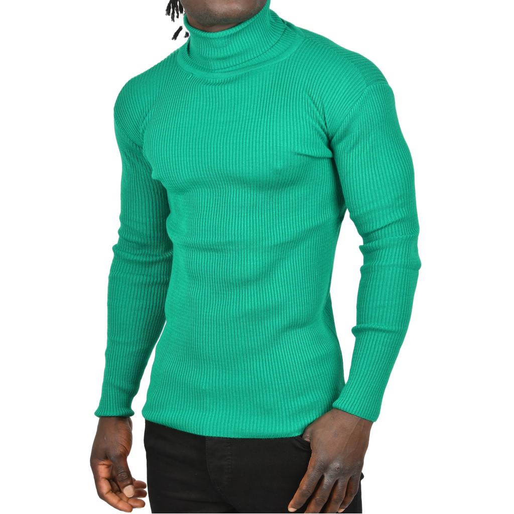 DeepSEA Тонкий ребристый трикотаж с высоким воротником и защитой от катышков с высоким воротником 2505498