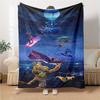 Fortnite Adventure Blanket Soft Throw Blanket For Home Bedroom Bed Sofa Travel Office Solid Christmas Blanket