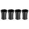Uxcell 4pcs Speaker Cabinet Port X Speaker Port Tubes for Bass Bass DIY Speaker Bass Enhancement Tubes, 2.4" 4.3" Reflex, Woofer, Projects,