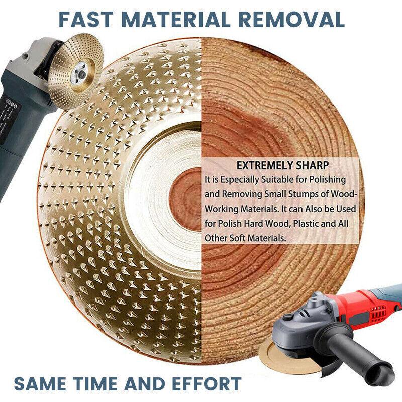 2 шт. рашпильный диск для резьбы по дереву, угловая шлифовальная машина, шлифовальный диск для деревообработки