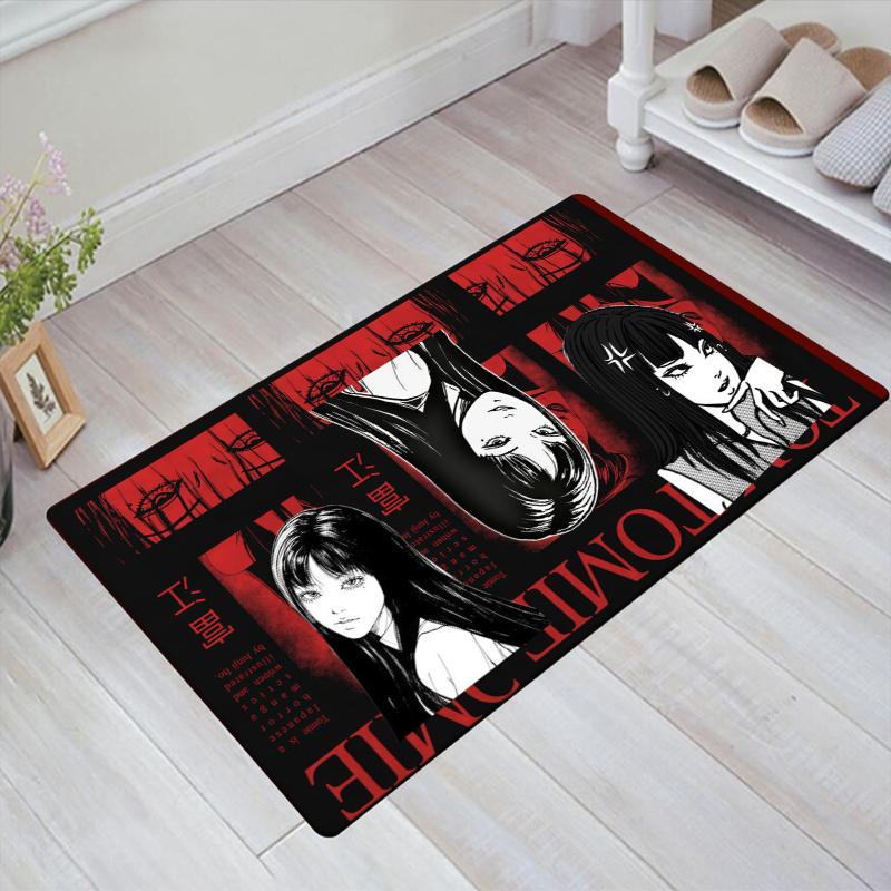 Tomie Junji Carpet Rug for Living Room Bedroom Home Sofa Decoration,Kids play Non-slip Floor Mat