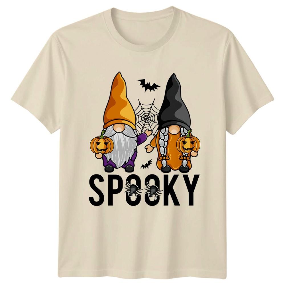 Spooky TShirt Gnomes Halloween Gift For Him And Her