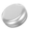 Round Aluminum Soap Box Bottom Holes Drainage Bathroom Tray Kitchen Counter Travel Essentials Portable Lightweight Easy Clean