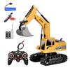 Экскаватор с дистанционным управлением, игрушечная строительная машина, RC-трактор, грузовики, игрушки, подарки для мальчиков, девочек, детей