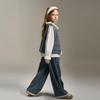 Детский джинсовый рабочий жилет Montjoi Kids, комплект