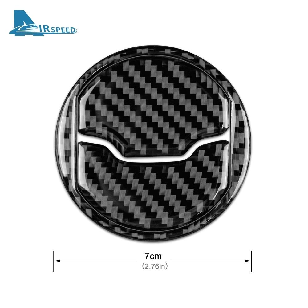 Автомобильная центральная вентиляционная решетка из углеродного волокна для Ford Mustang 2015-2022 Аксессуары Наклейка на рамку кондиционера