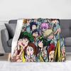 Постер-плед My Hero Academia Вельветовый Зимний Boku no Hero Academia Постер Теплый Плед для Кровати Дивана Покрывала