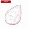 Flexible French Curve Ruler Clear Lines Tailoring Template Sewing Ruler  Pattern Drafting