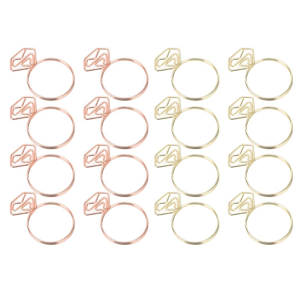 100 шт. милые скрепки стиль противоскользящие прочные гальванизированные металлические необычные скрепки для семьи 