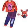 Новый Детский Костюм Косплей Fnaf Фредди Супергеройский Комбинезон Для Мальчиков и Девочек Забавный Костюм для Вечеринки Хэллоуина Карнавала Wit