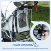 Dog Stroller Rain Cover, Cover for Dog Pram Stroller Buggy w/ Rear Side Entry